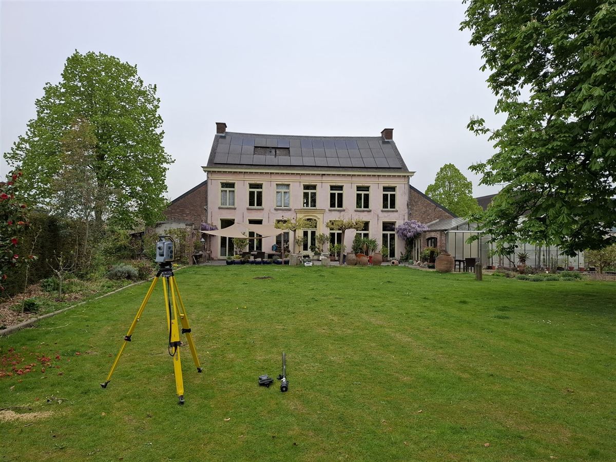 Opmeting van een historisch gebouw